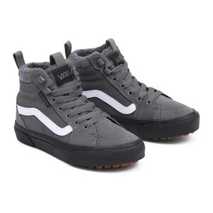 Vans Gray High-Top Youth Shoes